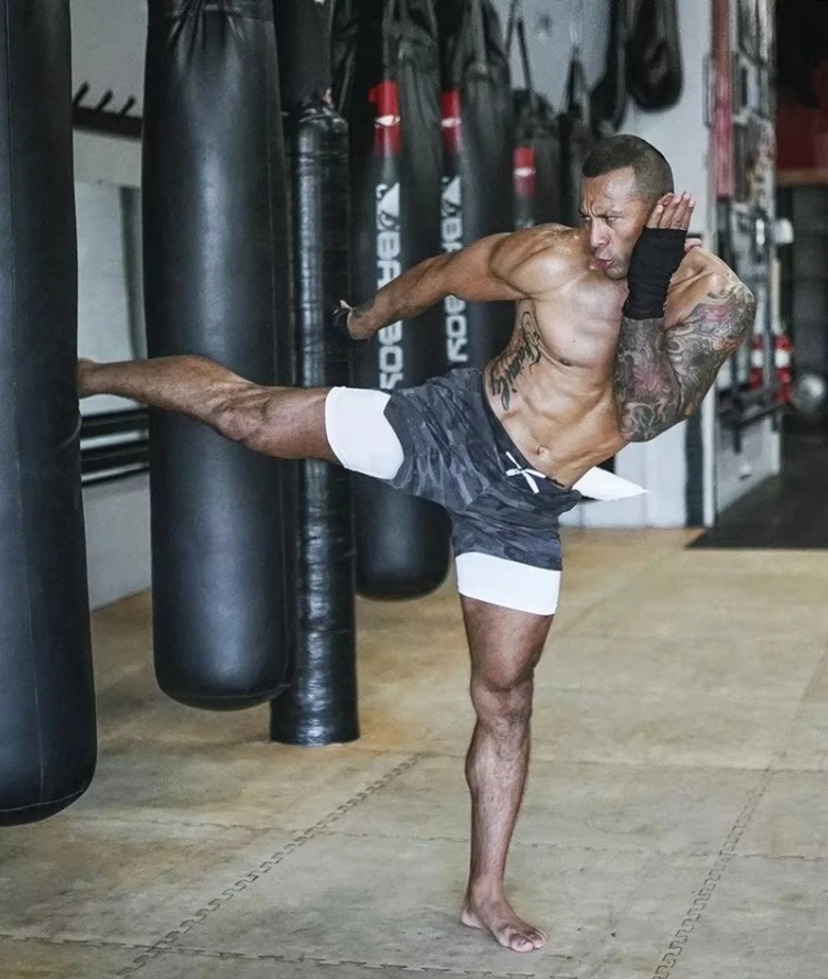 شورت رياضي رجالي شورت جري مع جيوب مبطنة حلقة منشفة سريعة الجفاف وخفيفة الوزن شورت رياضي رجالي رياضي #4