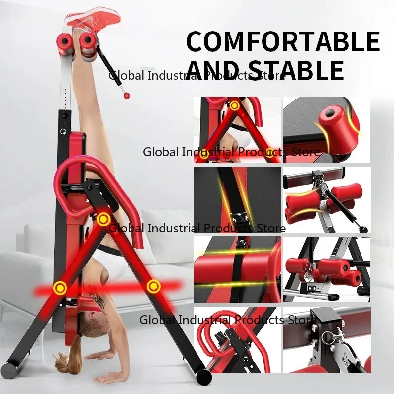 Indoor Inverted Machine Long-high Home Intervertebral Disc Stretching Auxiliary Increase Upside Down Fitness Equipment