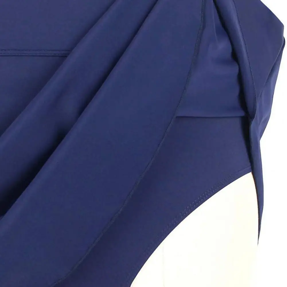 여성 수영 스커트 안전 팬티 수영복 하이 웨이스트 블랙 비키니 하의 빈티지 스커트 Tankini Swimdress