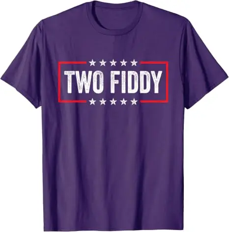 Two Fiddy America T-Shirt zum 250. Geburtstag, Y2k, 4. Juli, Two Fiddy George Washington Grafik-Outfit, USA-Flagge, patriotisches Adler-T-Shirt – Detail 10