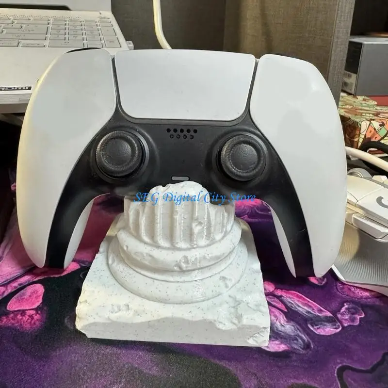 

U75B Accuracy 3D Printed Game Controller Stand Universal Fit Roman Pillar Desktop Organizers Base Suitable for Game