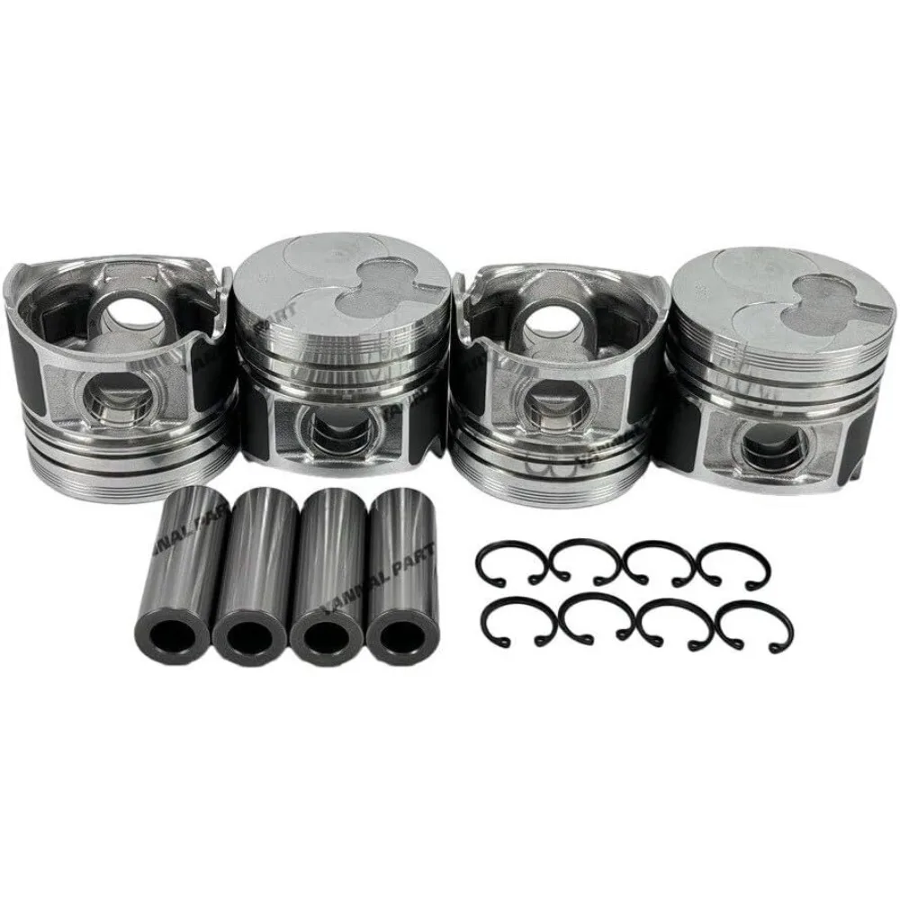 

Piston Set 8-94201-492-0 Fits For Chevrolet ISUZU Chevy Luv 1.8 L 4FB1 G180Z STD