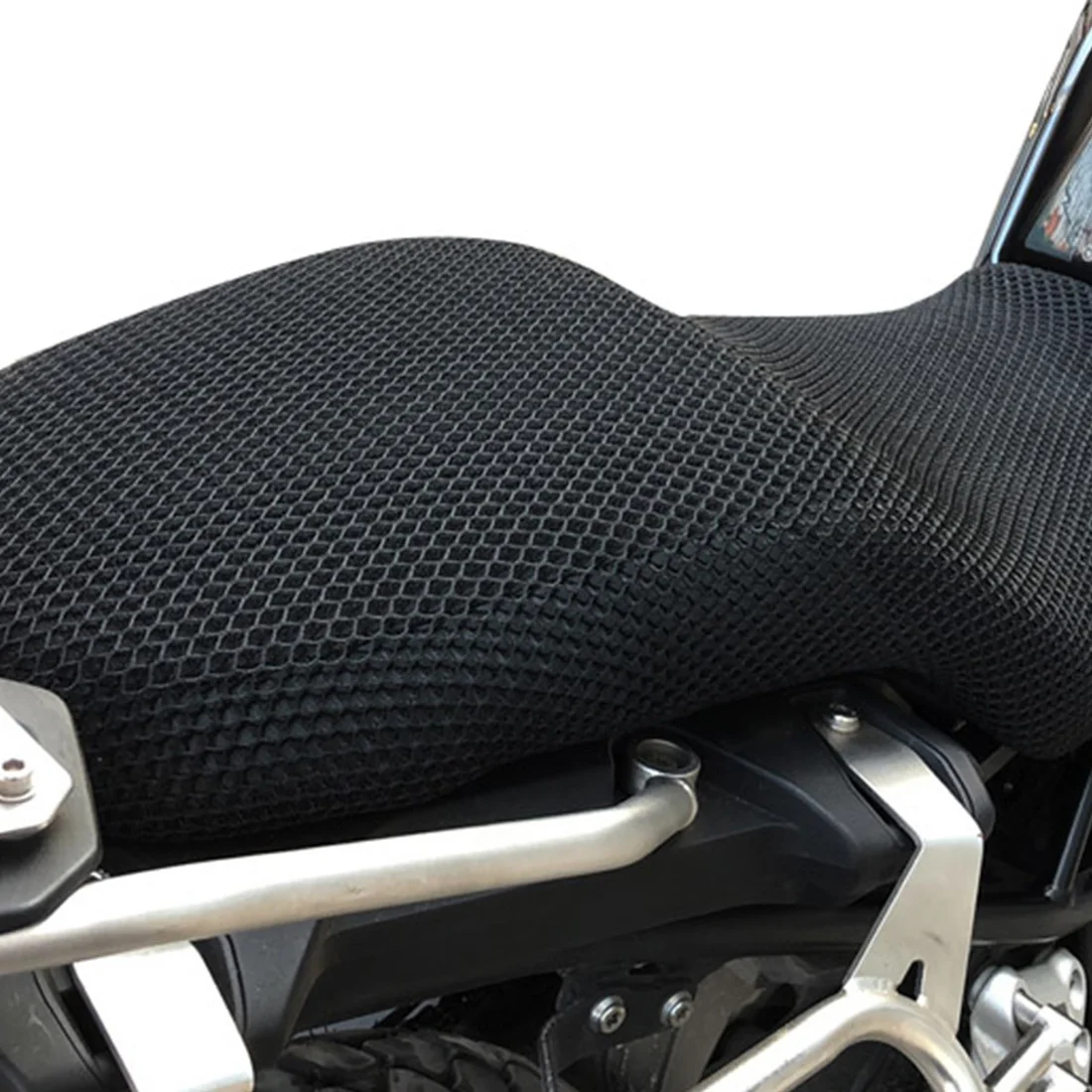 Reliable Motorcycle 3D Mesh Fabric Insulation Seat Cover Breathable Protection For-BMW F750GS F850GS F 850 GS 2019-