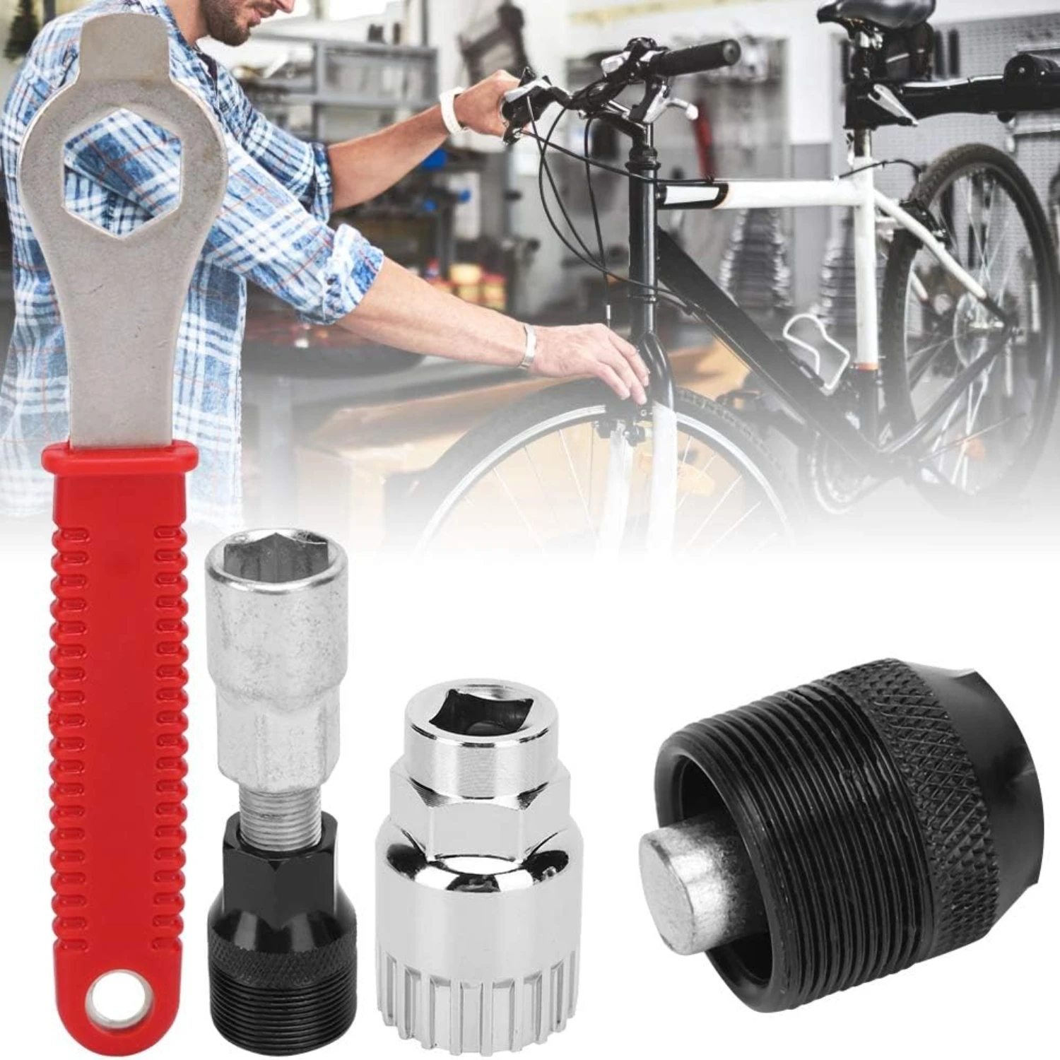 ess bike maintenance - Convenient and practical steel flywheel removal tool - Sturdy and versatile bike repair accessory for cyc