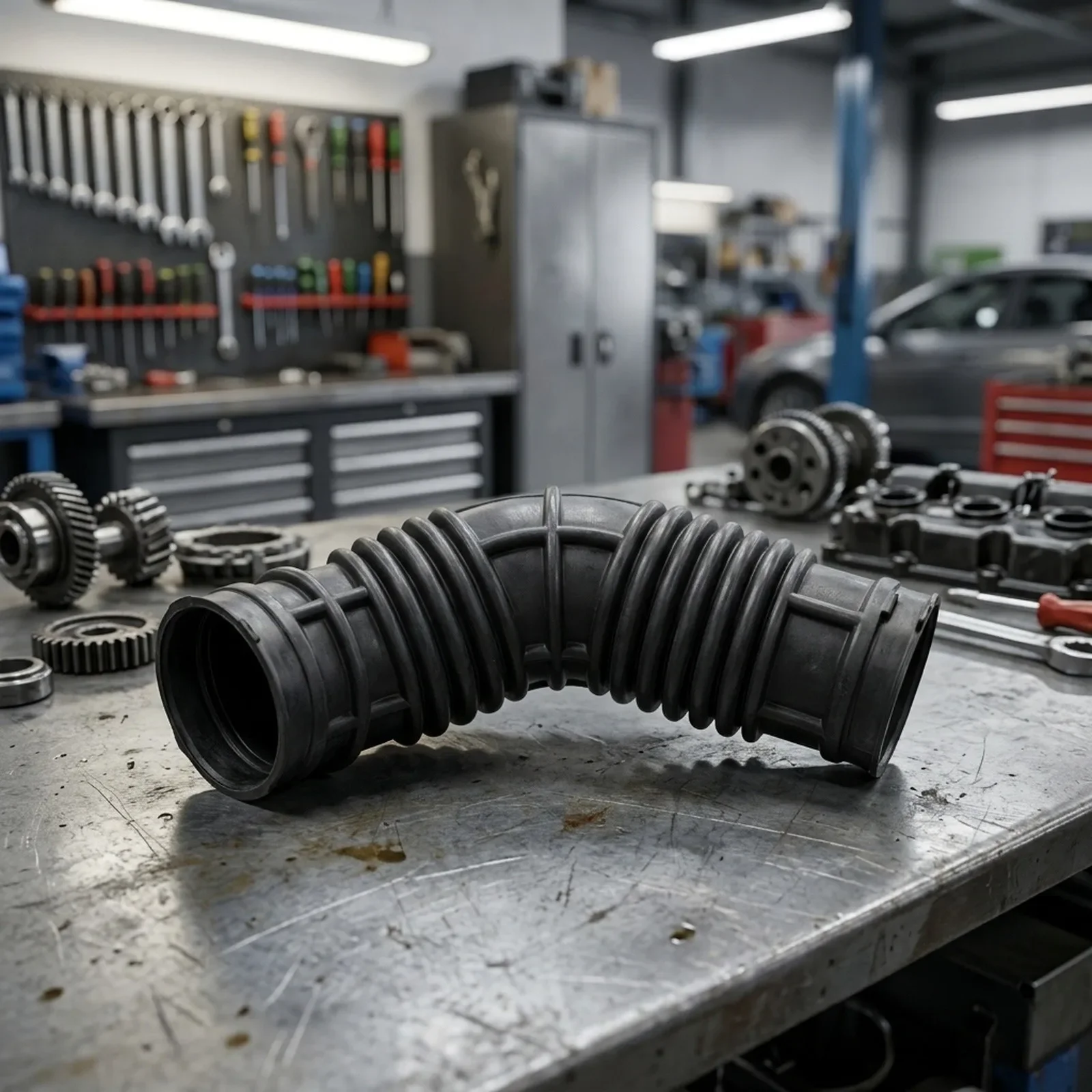Intake Turbo Hose High Performance Turbo Hose Air Intake Hose Black Fuel Efficiency Improvement Sturdy Construction