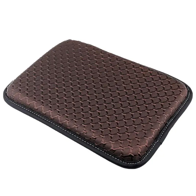 

Car Arm Rest Cushion Cushion Mat Protector For Center Console Box Universal Waterproof Non-Slip Center Console Box Pads For SUVs