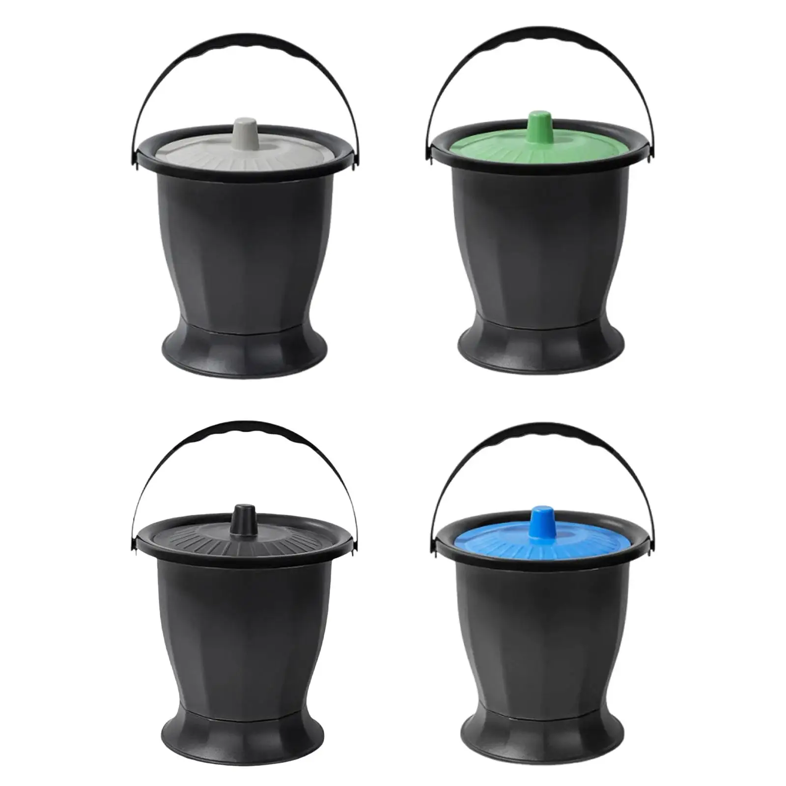 

Chamber Pot Urinal Night Urinal Jug with Lid Handle Bedside Urinal Urinal Pot