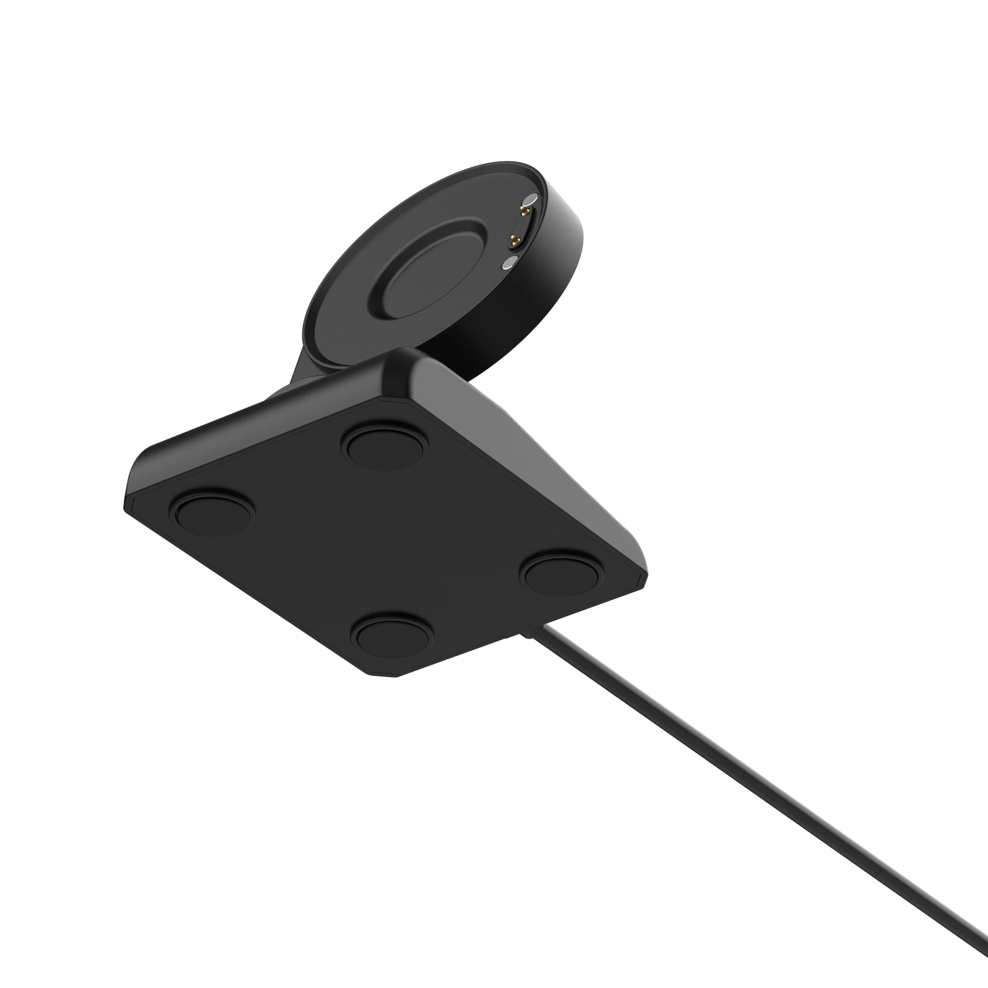 Dock Charger Stand Adapter para Smartwatch, Suporte do cabo de carregamento USB, Ticwatch Pro 5, X, 3, Ultra, LTE, E3 Smart Watch, Pro5 Acessórios