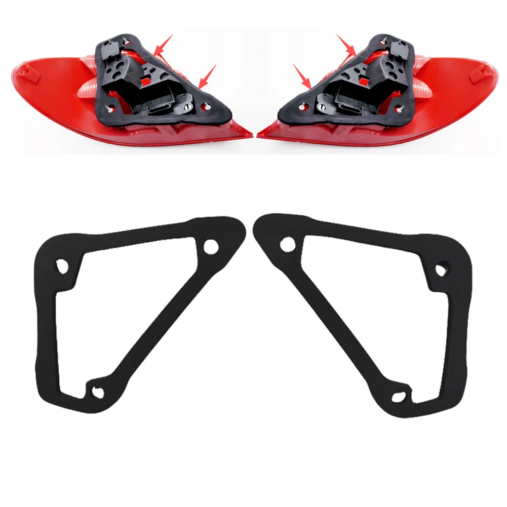Rear Lamp Gasket Pair for Mercedes-Benz For CLK350 For CLK500 For W209 2006-2009 Left Right Side Tail Light Seal Replacement