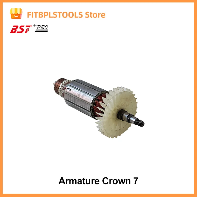 Rotor/armadura adequado para rebarbadora Crown 7 POLEGADAS AC220V-240V