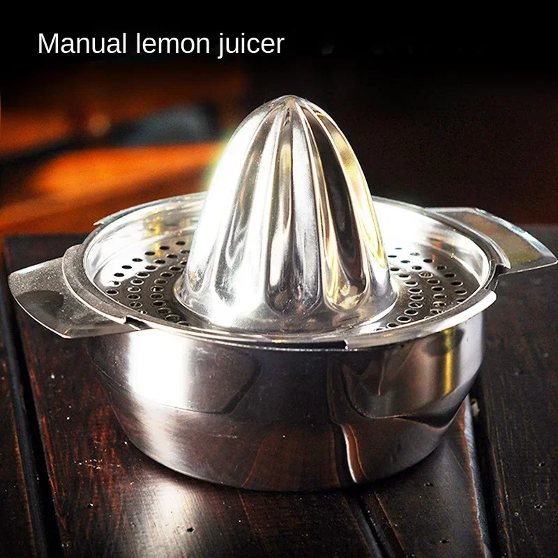 

Bartending bowl stainless steel manual juicer press, lemon juice press, juice orange juice press