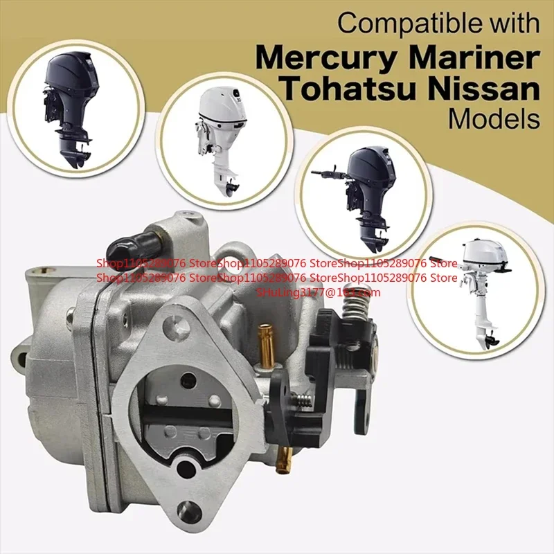 3R1032001 Carburetor Outboard Motors for Mercury Mariner 2 2.5 3.5 4 5 6 HP Tohatsu Nissan MFS 853720T25 803522T03