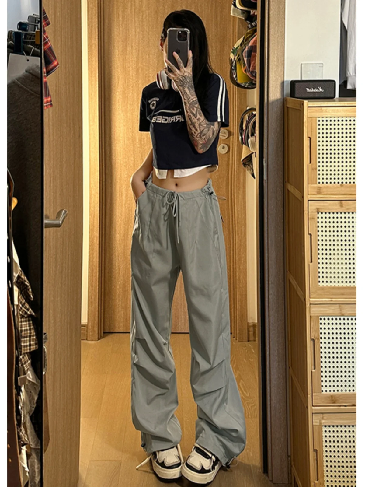 

Мужские нейлоновые брюки Cleanfit для активного отдыха, с охлаждающим эффектом, в американском стиле, рабочие, повседневные, прямого кроя