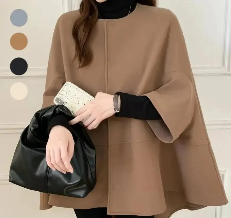 

Осень/зима, новая женская куртка средней длины, клетчатый шерстяной кардиган