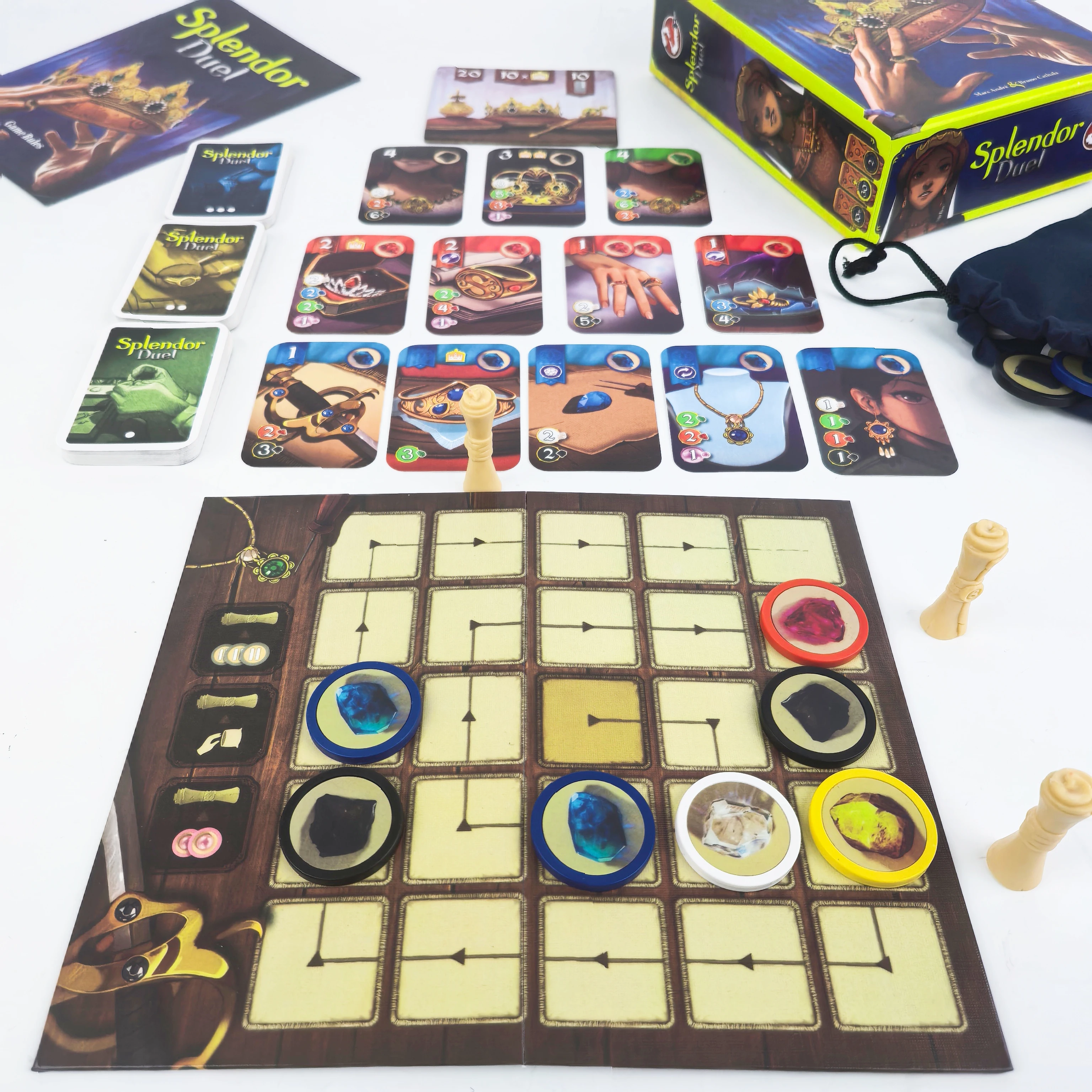 Splendid Gem Duel Strategic Bo - Board Game Night 评论和价格