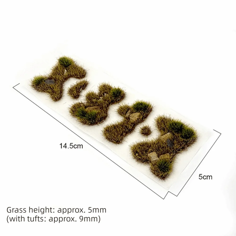 Multicolor Static Model Grass Building Models DIY Accessories Artificial Grass Clusters Photo Props Mini Grass Clusters
