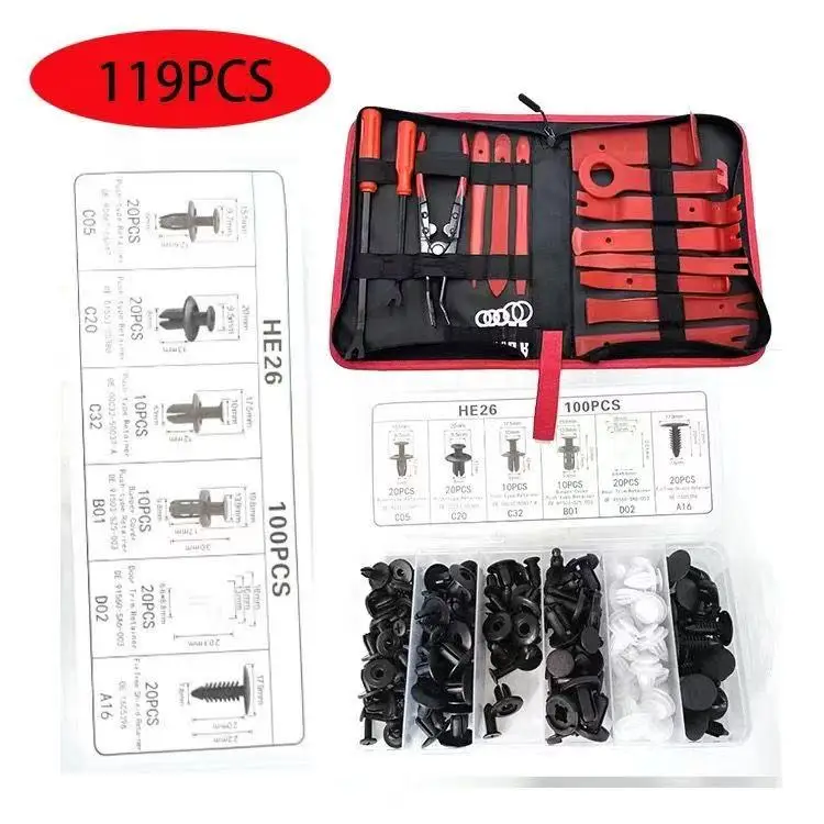 

Auto Trim Removal Tool Car Door Panel Dash Audio Radio Removal Tools Kit Automotive Pry Tools Kits Auto Upholstery Repair Kit