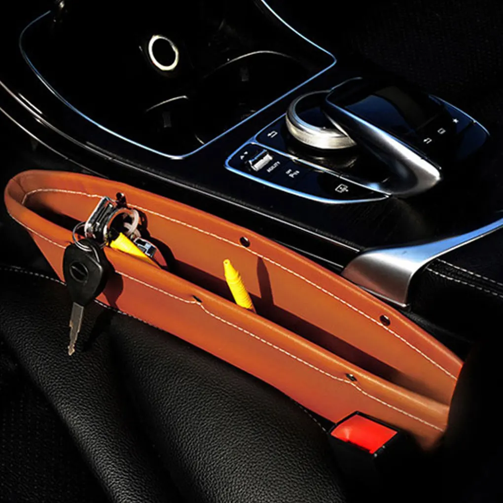 Car Clutter-Free With Car Crevice Storage Bag Novel And Unique Debris Storage Box For Mobile Phones