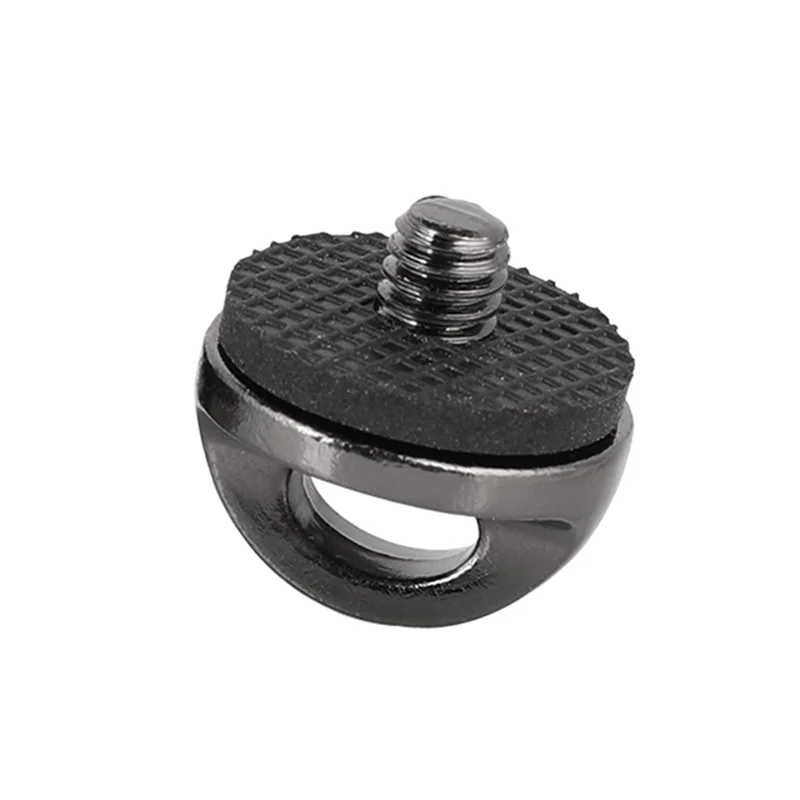 AA87C Camera Accessories 1/4Inch Screw Adapter + Connecting Hook for Quick Rapid Sling Strap Shoulder Neck Belt DSLR Cameras