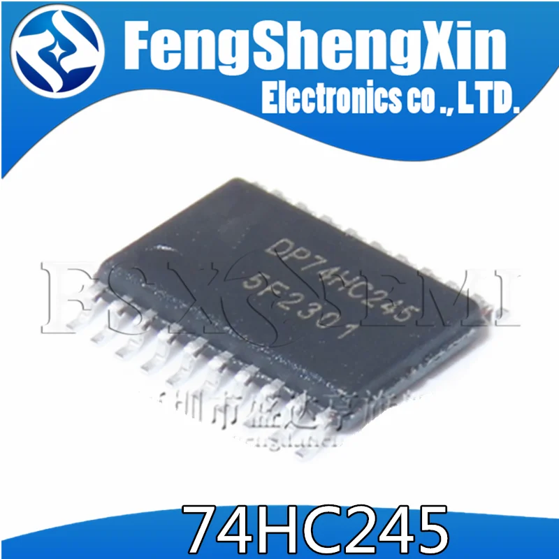 10pcs DP74HC245=74HC245PW 74HC245TS TM74HC245 TSSOP20 Transceiver chip