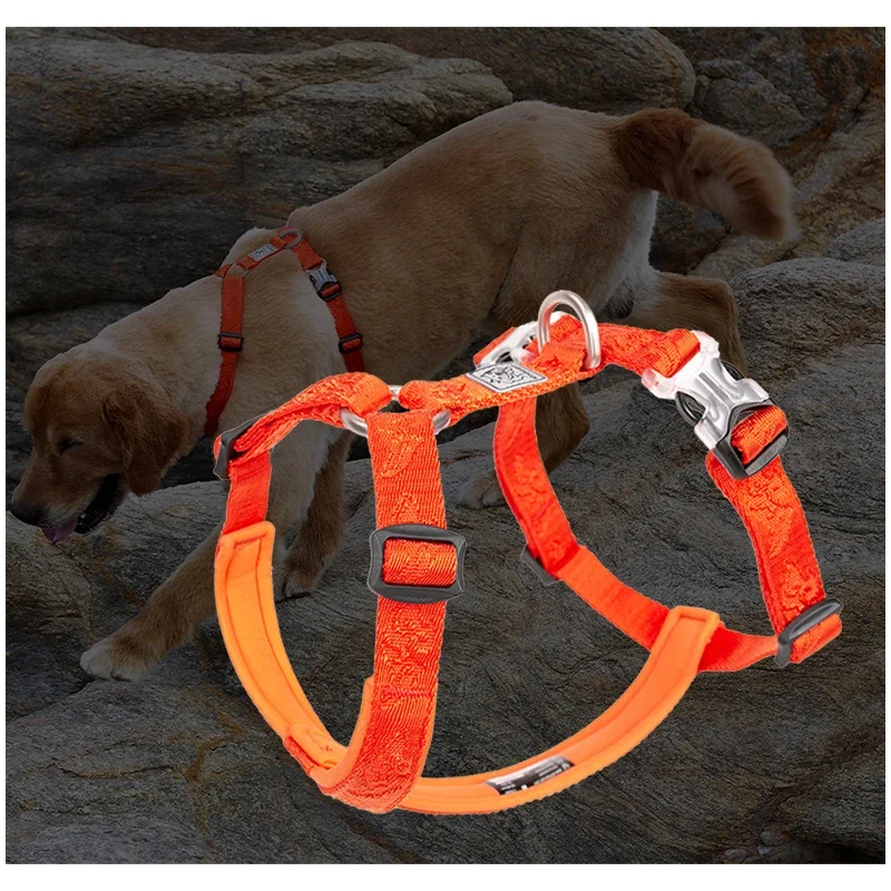 TRUELOVE Pet Hairy Usag Premium Trail Runner No-Pull Dog Harness 3M Reflective Straps Dog Ultra Comfortable Cross Country YH1801