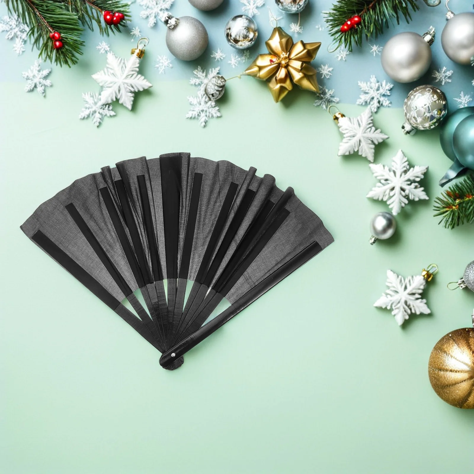 

4Pcs Portable Folding Hand Fan Elegant Lightweight Bamboo Dance Performance Cultural Event Gift Handheld Fan Bamboo Folding Fans