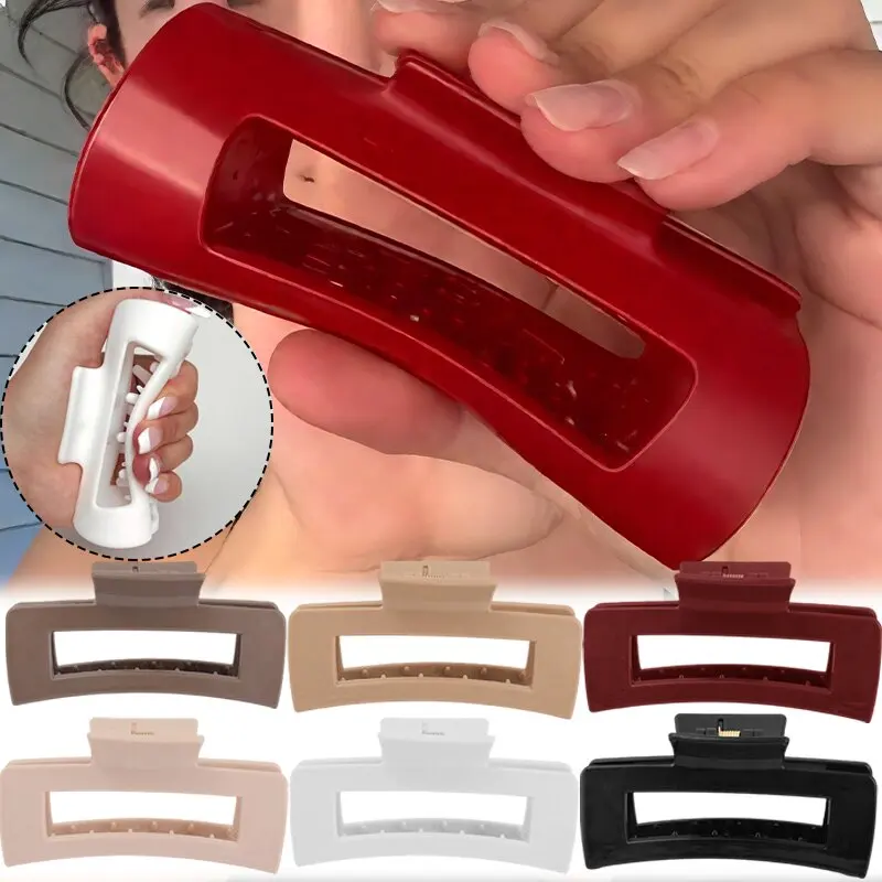 

Soft Hairclaw Grab Girls Clips Silicone Hairclips Simple Fashion Simple Items Hair Grab Decorations Hair Accessories Safe Design