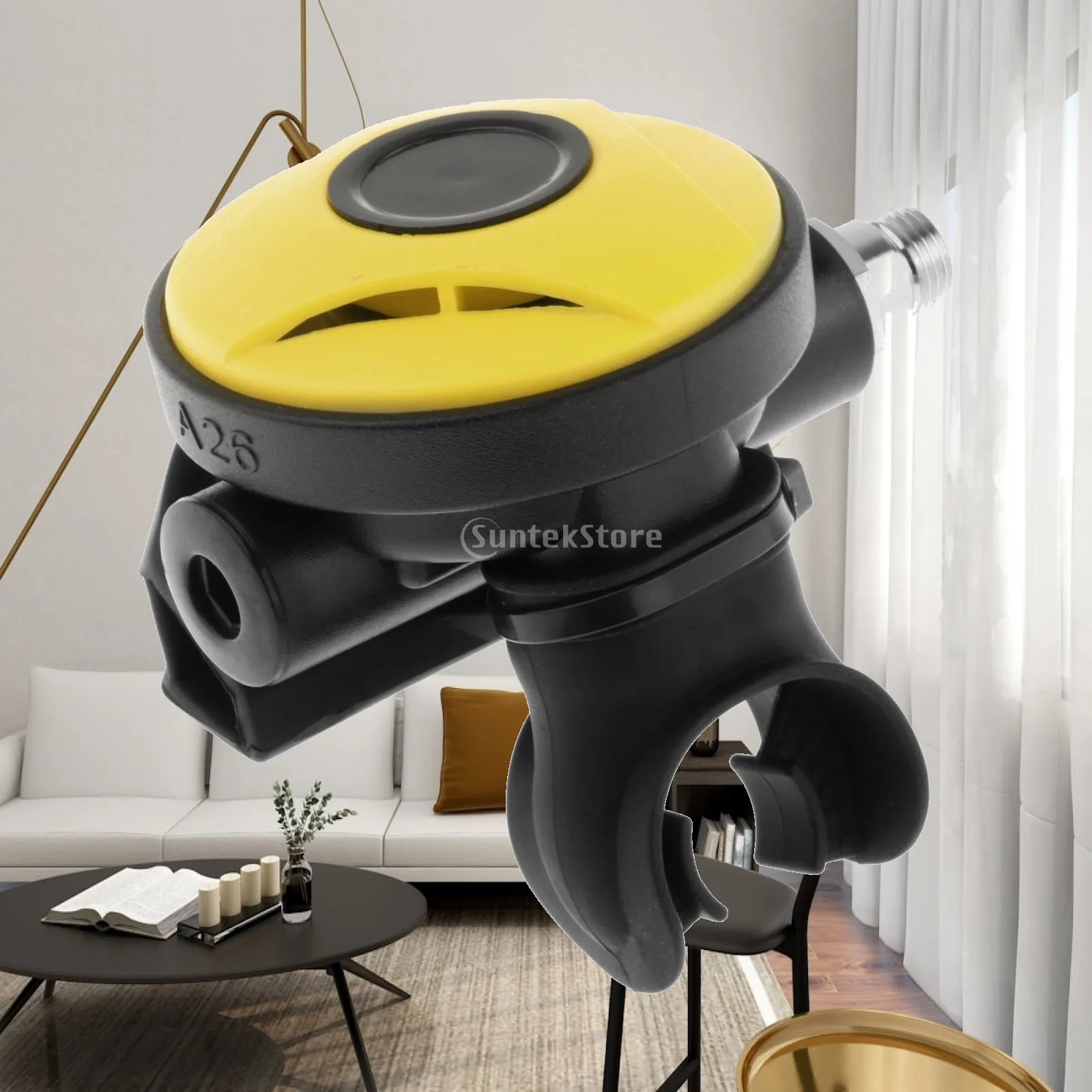 ダイビングレギュレーター二次ステージニッケルメッキ銅製コンパクト機器スペア交換部品（スキューバウォーターアクティビティ用）