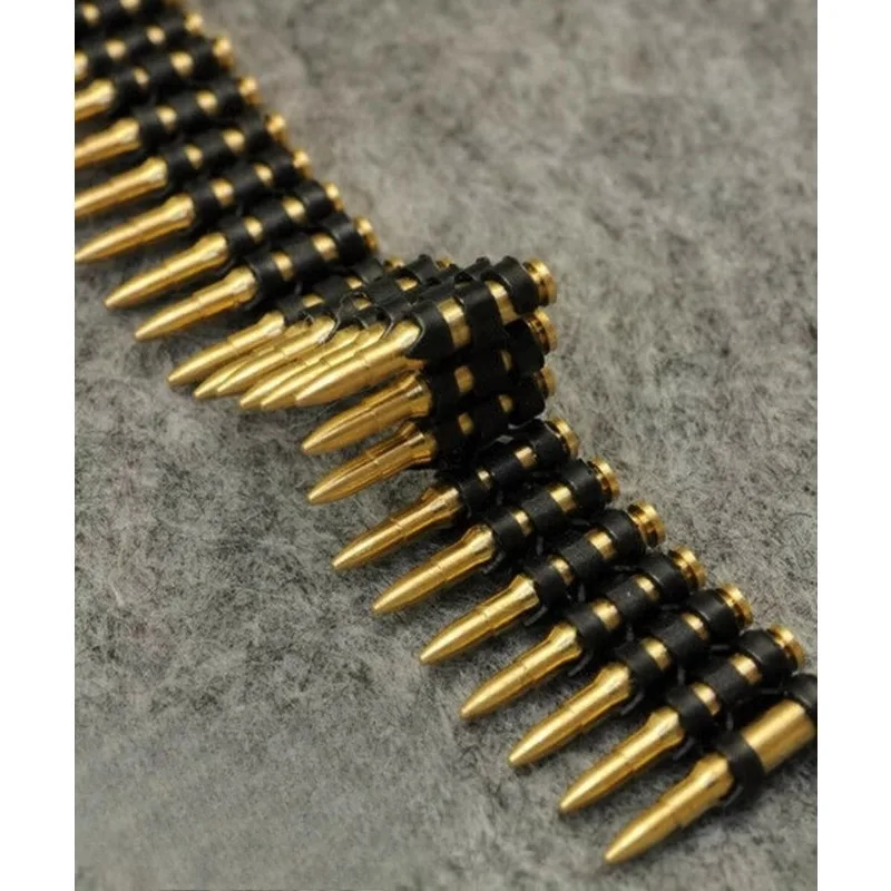 Auf Lager ZYTOYS Soldat im Maßstab 1:6, 7,62, Metallkugelkette, 50 Stück, hinterlässt keine Militärmodelle für 12-Zoll-Actionfiguren-Zubehör