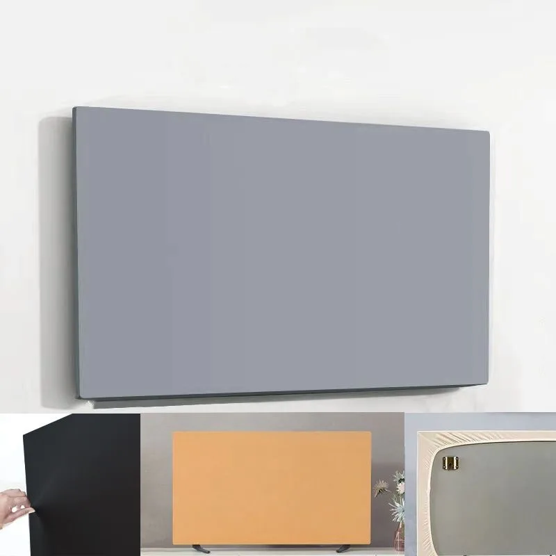 Funda elástica para TV a prueba de polvo, Color sólido para TV de 55, 65 y 75 pulgadas, accesorios protectores de pantalla para televisión (NO TV)