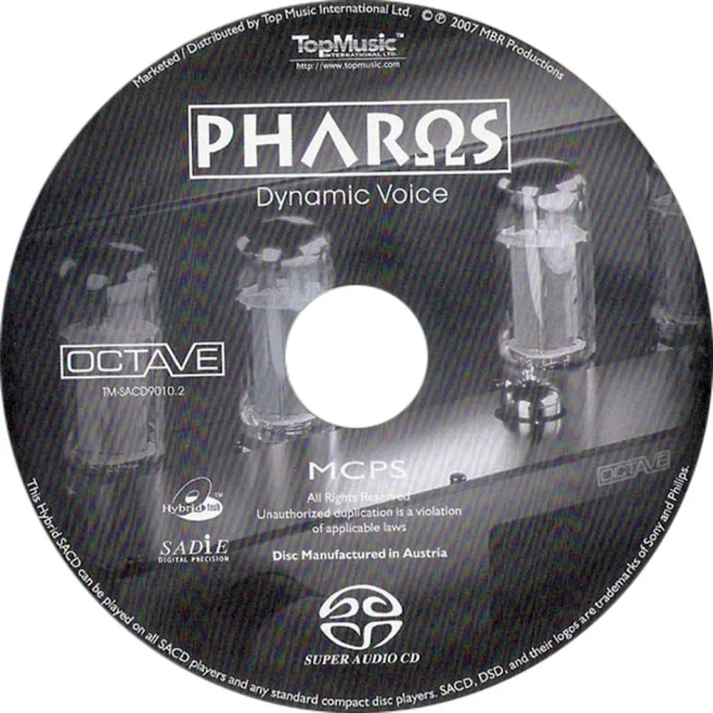 

CD Pharos Dynamic Voice 12: Классические любовные песни | Итальянская и испанская вокальная музыка | Безупречное качество звука для любителей баллад