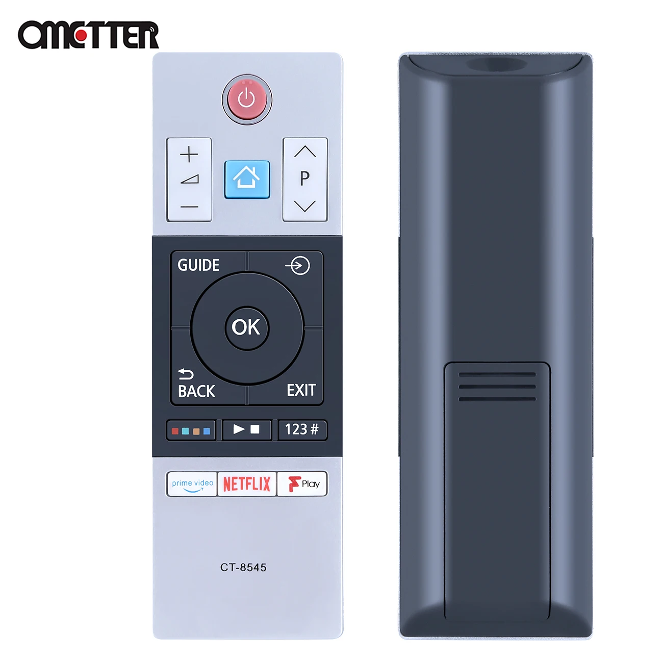CT-8545 For Toshiba Remote Control Prime Video Netflix Fplay Button
