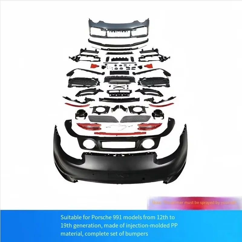 Suitable for Upgrade and Facelift 992TURBO SD Dry Carbon Fiber Large Surround Complete Body Kit