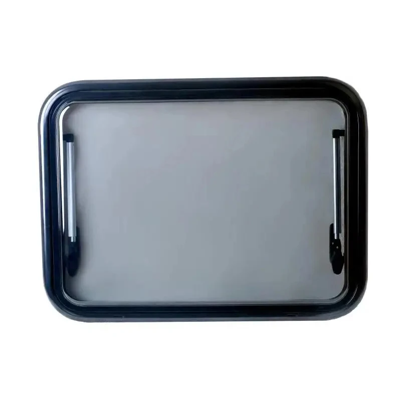 Aluminum Alloy Top Hung Side Window Round Angle Ventilation Hatch With Screen& Blind RV Caravan Motohome MG17RW-AG boat