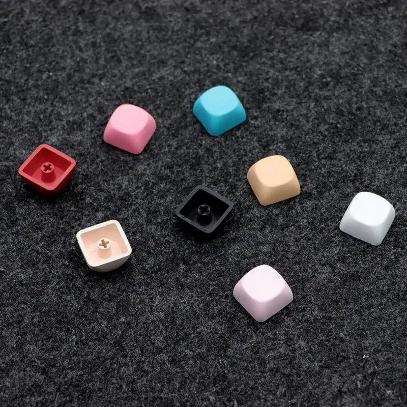 10Keys PBT-Tastenkappen, MOA-Profil, 1U, ohne Gravur, leere Tastenkappen, einzigartige Tasten mit besonderen Zeichen für mechanische Tastaturen. – Detail 4