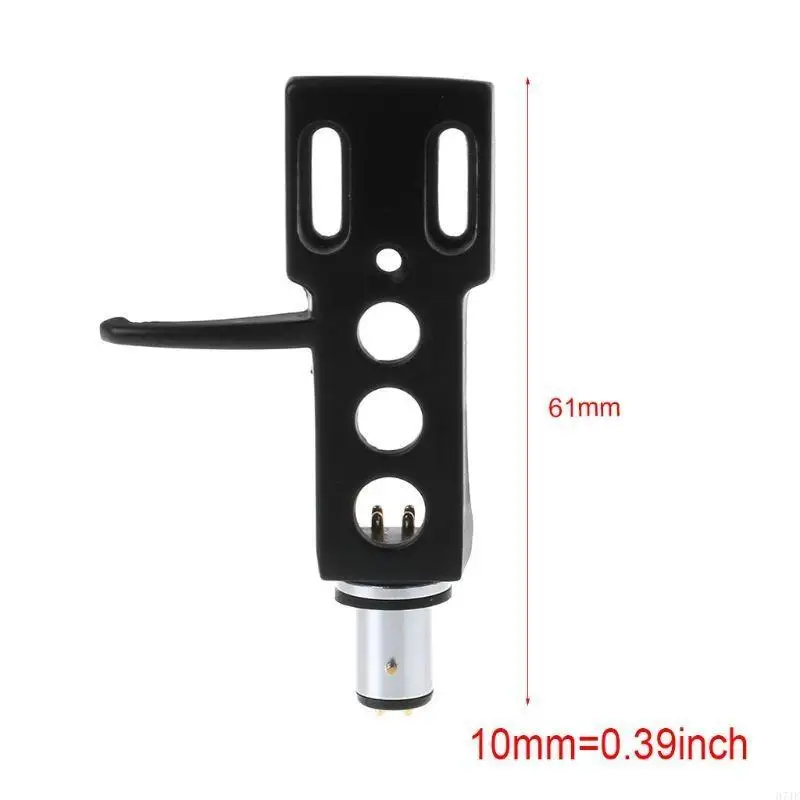 H7JF Universal for LP Disc Record Player Phono Turntable Headshell 4-Pin Aluminum Alloy With Leadwires For Direct-Drive Turnt