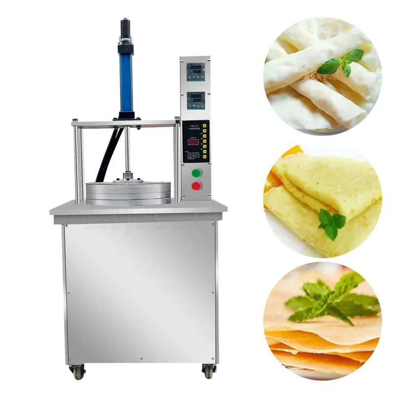 

Automatic Hydraulic Corn Tortilla Making Machine Roti Duck Chapati Cake Pizza Dough Press Maker