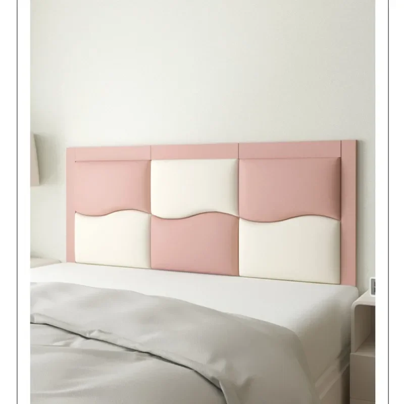 

Bed Backrest Soft Package Tatami Wall Backrest Bedside Wall Self-adhesive Wall Skirt Kang Apron Headboard Cushion cabecero cama