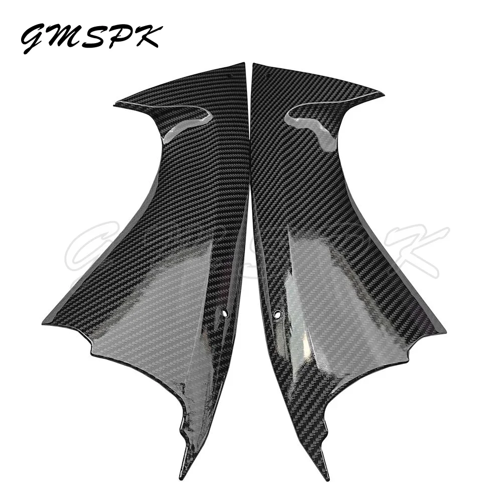 Motorcycle ABS Carbon Fiber Style Air Duct Side Panels Fairing Cover Fit for Yamaha YZF R6 2008 2009 2010 2011 2012 2013 2014