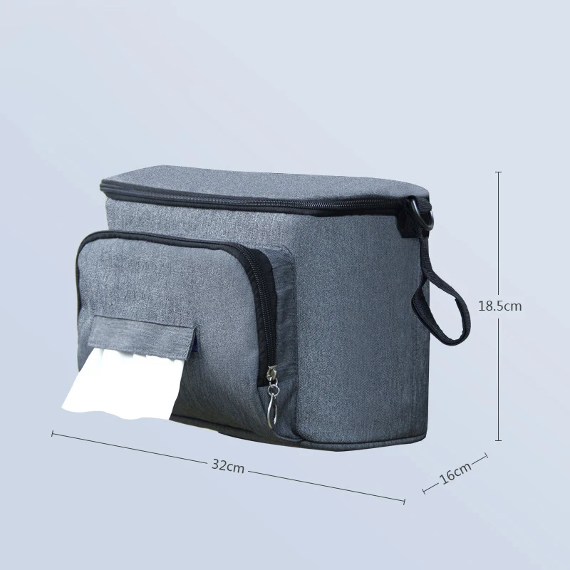 Bolsa organizadora para cochecito de bebé, accesorios para cochecito de mamá, bolsa de viaje con gancho para silla de ruedas, bolsas para cochecito de mamá para caminar