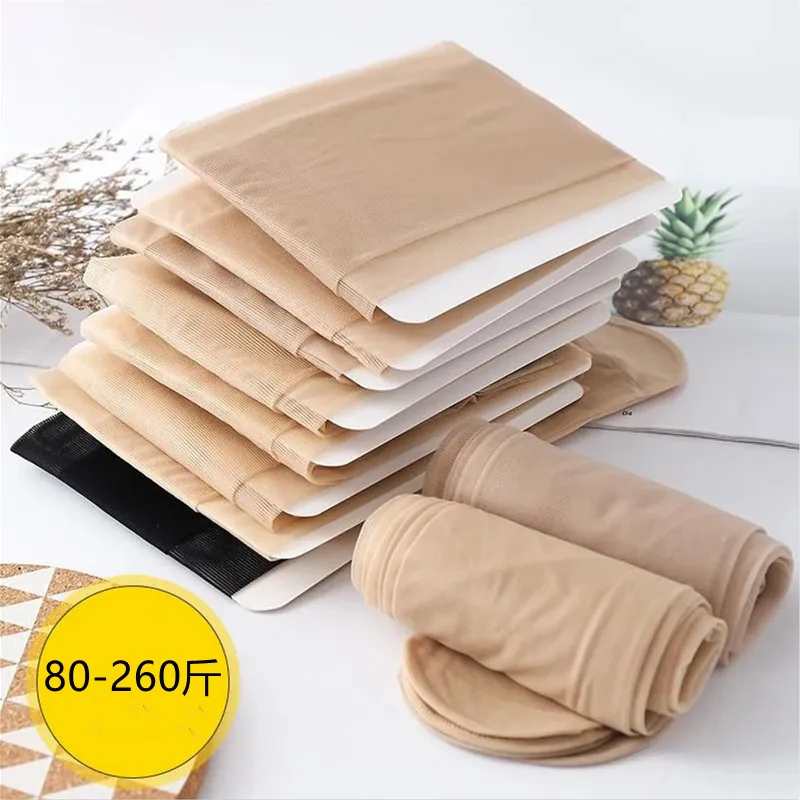 Factory in Stock and Ready to Ship Silk Stockings Stockings Female Thin Snagging Resistant Spring and Summer Ultra-Thin Invisibl