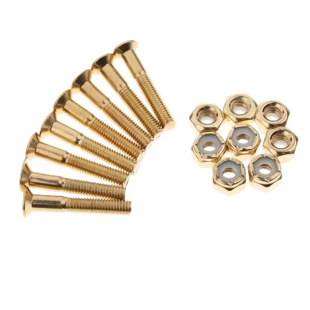 

Монтажные гайки для оборудования для скейтборда Винты Болты Углеродистая сталь Спорт на открытом воздухе