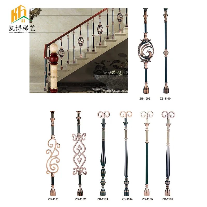 

Custom. Factory customised luxury stair railing metal railing stair railing hardware accessories set