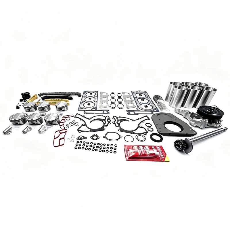 #￥for27201608 2027201613 2027201607 MLS Head Gasket Timing Chain Water Pump Balance Shaft Piston Cylinder Liner M272 3.0 3.5L V6