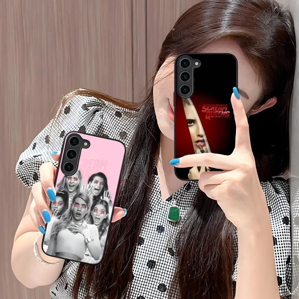 Scream Queens Phone Case for Samsung Galaxy S26 S25 S24 S23 S22 S21 Plus FE Ultra Skin Feel Shockproof Cover
