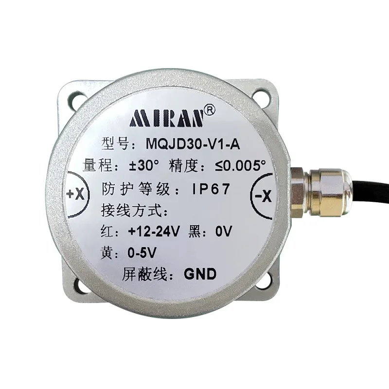 MIRAN MQJD30 Single Axis Inclinometer Tilt Sensor voltageTitle Angle Sensor/ Inclinomet