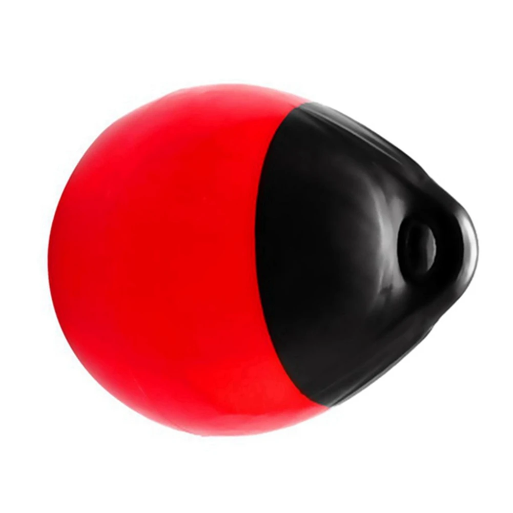 Heavy Duty PVC Boat Fender Ball Round Anchor Buoy Dock Bumper Ball Inflatable Protection Marine Mooring Buoy Red