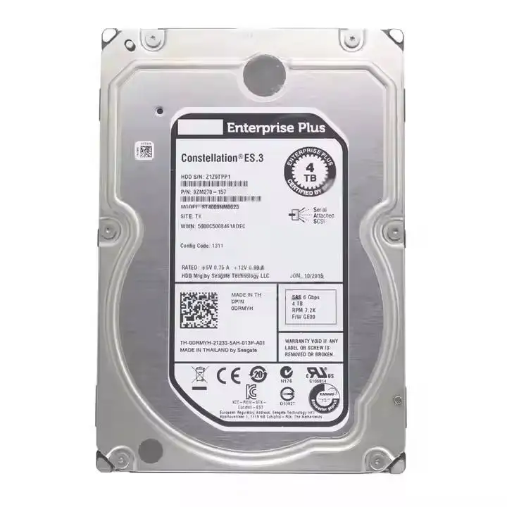 Customized high quality ST4000NM0023 Seagate 4TB 7200RPM 128MB Cache SAS 6Gb/s 3.5