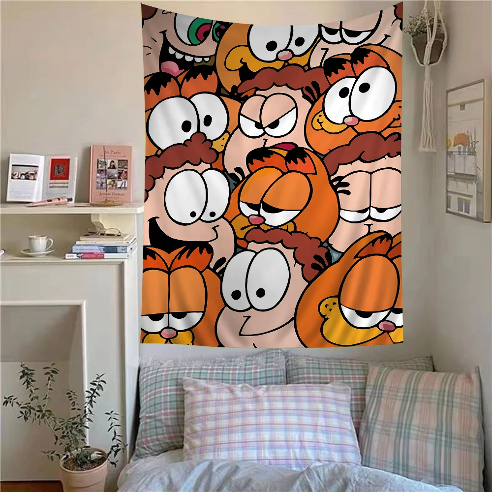 Anime G-Garfields Cat DIY Wall Tapestry For Living Room Home Dorm Decor Wall Art Decor