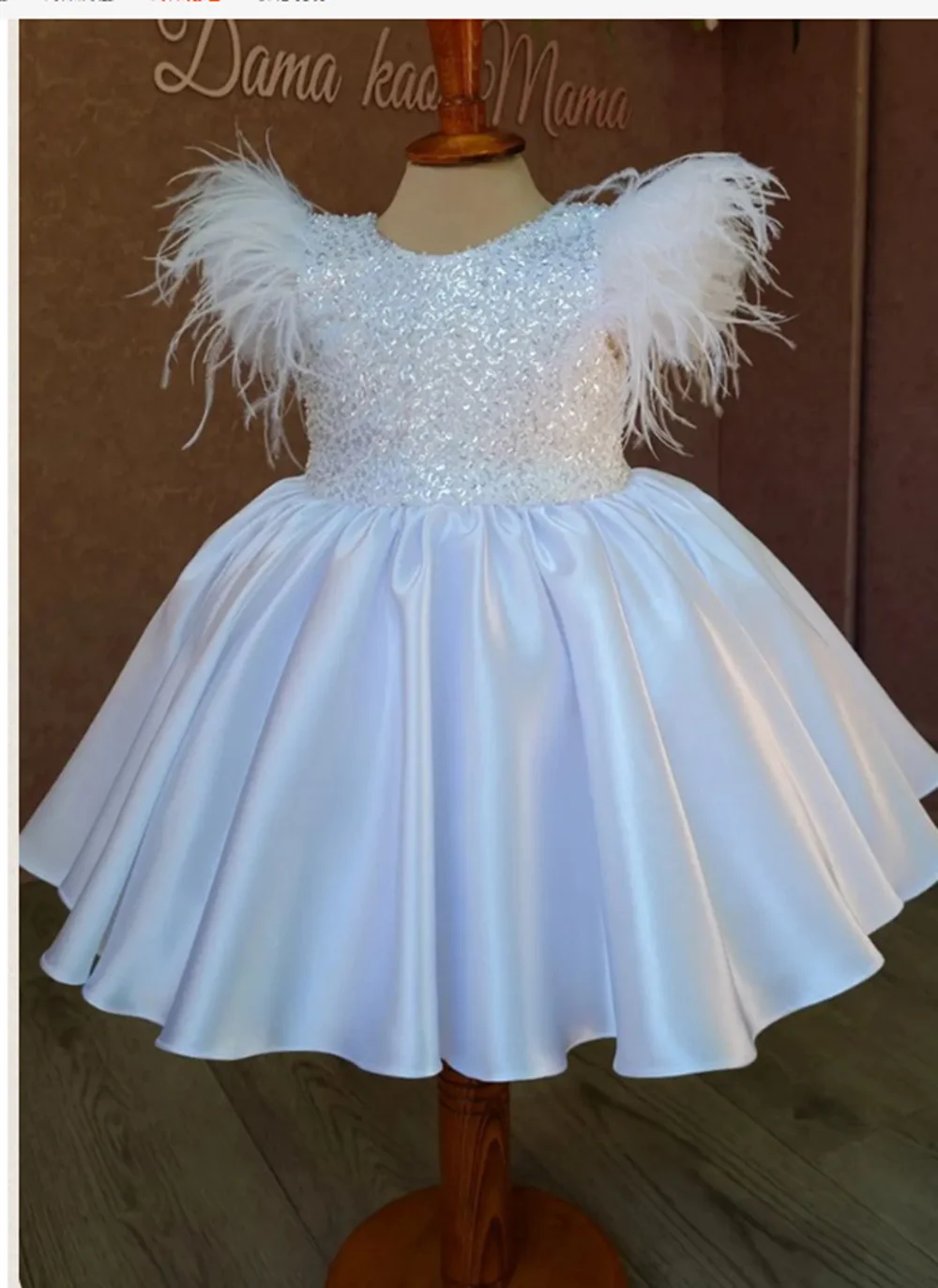 

Flower Girl Dress Wedding Elegant Little Flower Child First Eucharist Celebration Evening Dress